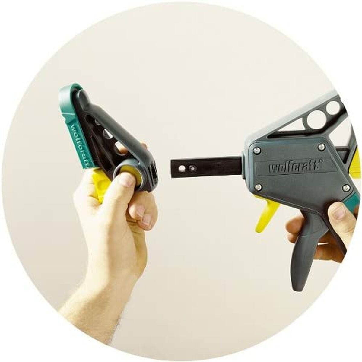 Мономануальный зажим Wolfcraft